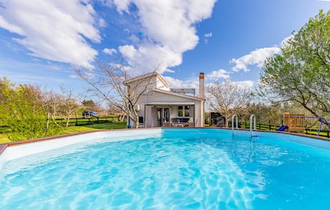 Beautiful home in Marcana with WiFi