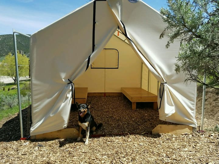 "Chickadee Roost" Tent-cabin - Lava Hot Springs, ID