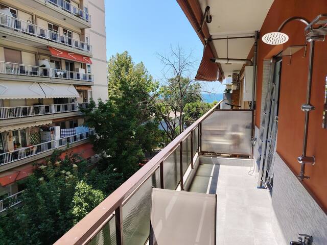 Tritos, Sleeps 11 – Balcony – Sea View gallery image 5