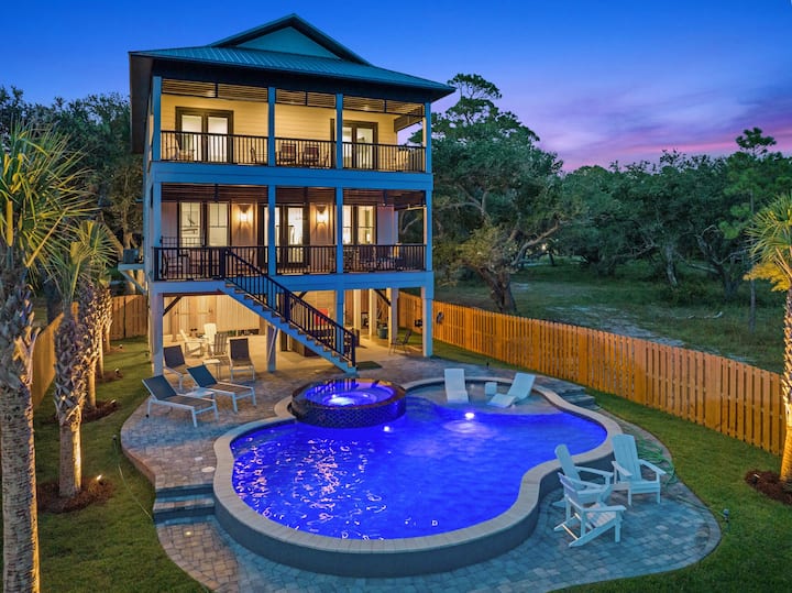 Live Oak Villa - Ultimate Luxury Waterfront Home - Gulf Shores, AL