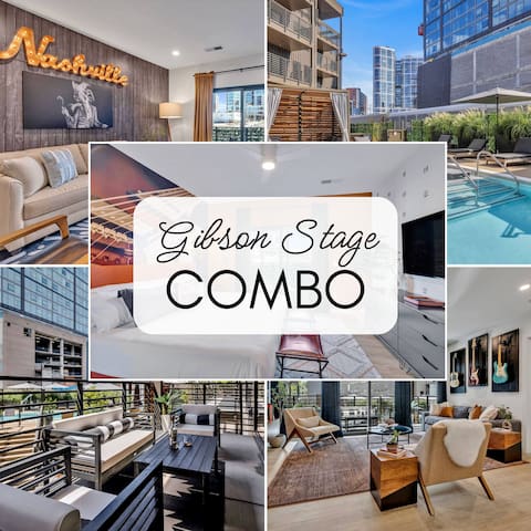 The Gibson Stage Combo Downtown, Pool/Gym/Parking