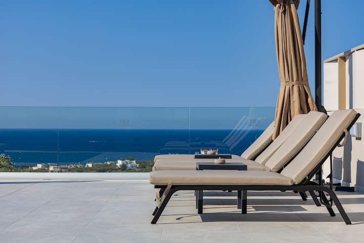 Kassiani Villa | Theo Luxury Villas With Sea View