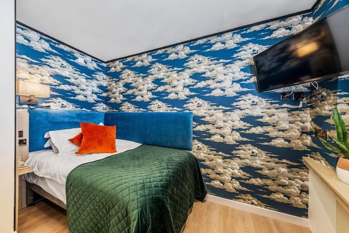 Chambre Simple-confort-salle De Bain Privée-vue Vi - Londres