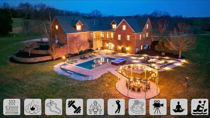 Heated Pool 365 Days, Hot Tub, Theater-Sleeps 28