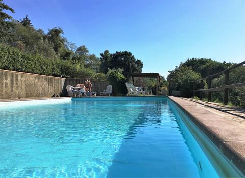 Casa Bianca Villa with sea view by ToscanaTour