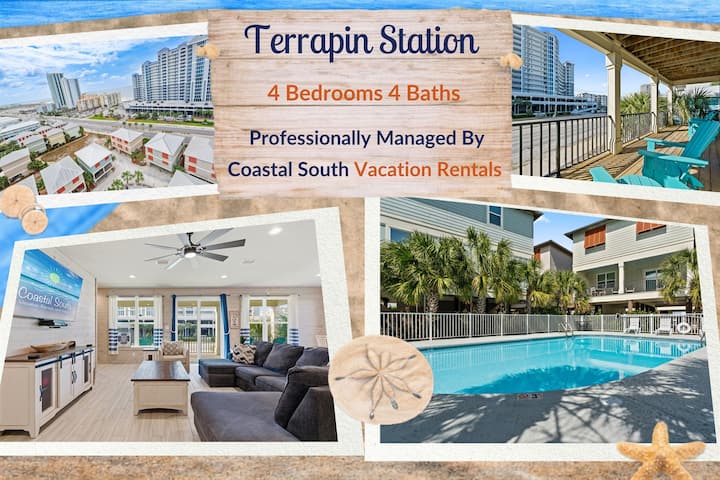Beachside Cottage 4br/4ba Walk To Beach & Hangout! - Gulf Shores, AL