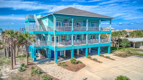 Stylish Gulf-View Oasis with Pool 6 bed/6 bath