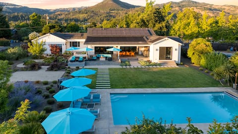 Pool+Spa, Firepit, Game Room | Sonoma Pool Retreat