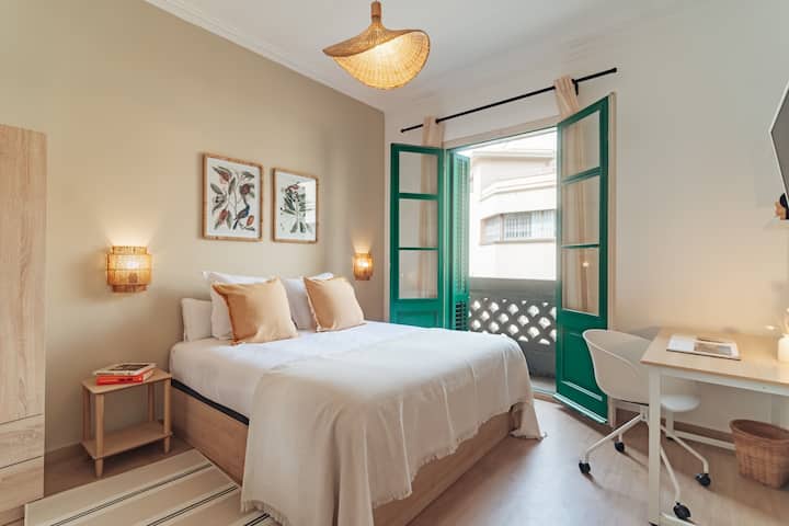 Room Breva - Private Room & Balcony In A Coliving - Sant Cugat del Vallès