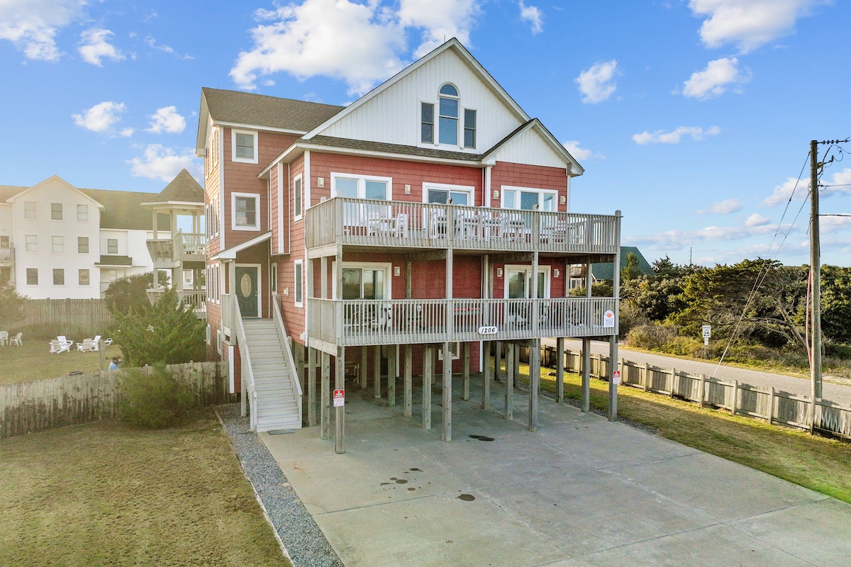 Kill Devil Hills Luxury | Hot Tub + Indoor Pool