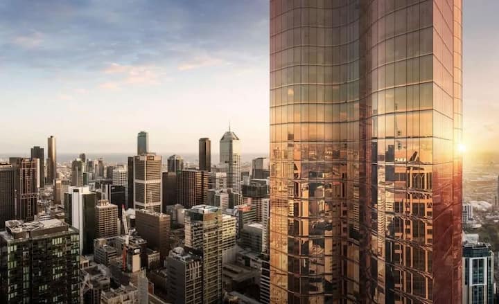 Lv35 1b Uno Melbourne High End Cbd With City View - メルボルン