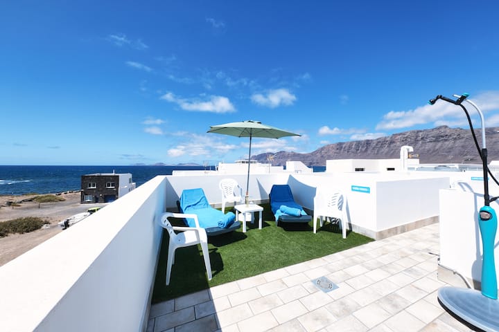 Karma Famara 1 - 25m De La Plage, Wifi Rapide Et T - ランサローテ島