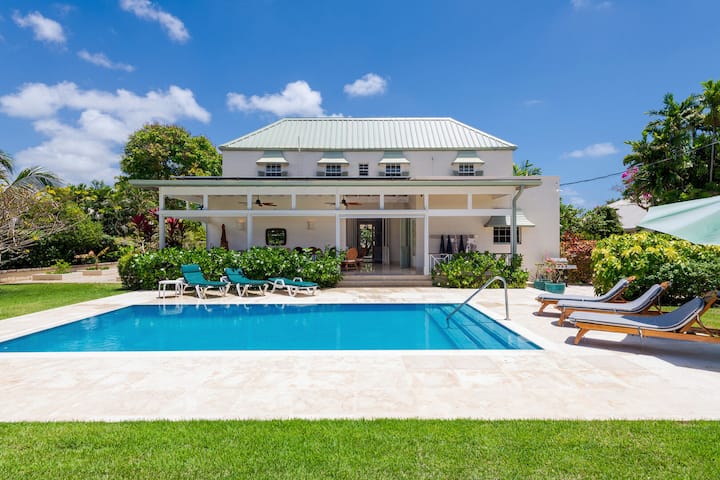 Elegant Historical Villa With Pool - Rosedale - Barbados