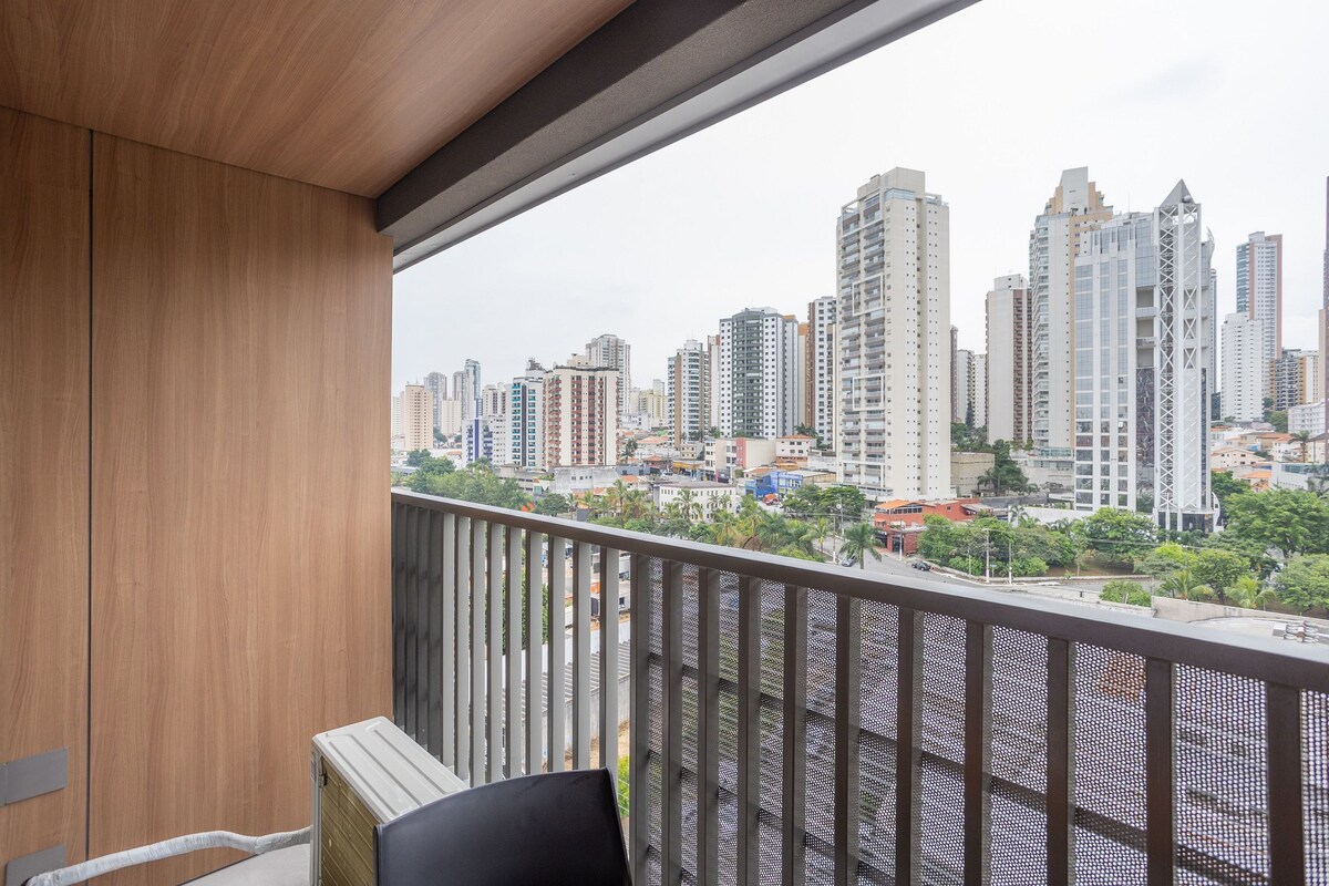 Airbnb em destaque: LUM0804 New studio at Anália Franco em Vila Formosa