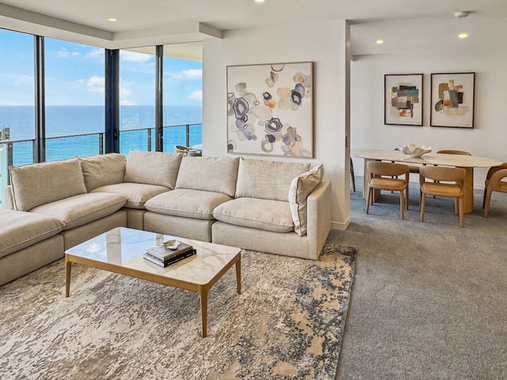 Luxury Oracle Sky Home Ocean Views 3BR Lvl 39 Pool