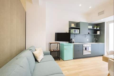 Airbnb con mejor rendimiento: 2 rooms 4 Pax, new flat, wifi AC en Jesús