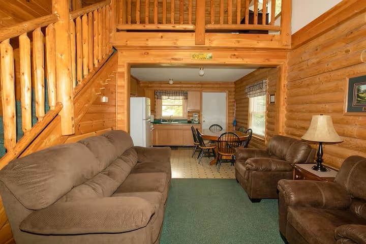 Cabin 2475 - Eye-catching Log Cabin Inside Resort - Gaylord, MI