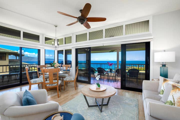 เพลิดเพลินกับวิวที่สวยงามจากห้องนั่งเล่นที่สะดวกสบาย! KRV-1622