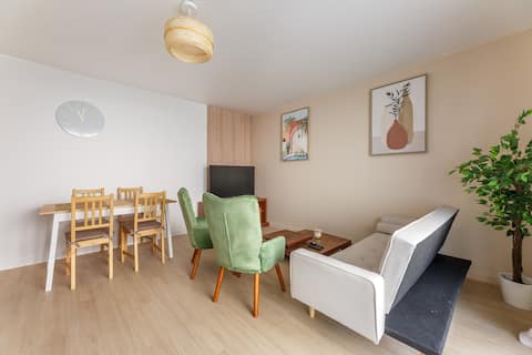 Top Airbnb: L'Oasis Normande with Balneo, Rouen Center in Saint Sever / île Lacroix / Orléans