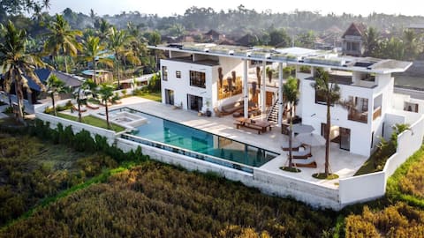 Villa Mushika : 6BR w/ Infinity Pool in Ubud