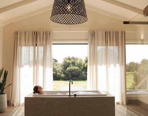 The Sanctuary w/ Sauna | Marion Bay