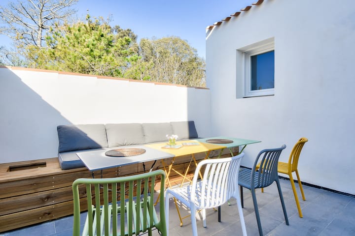 Belle Maison Pour 8 - 300m De La Plage - Terrasse - La Guérinière
