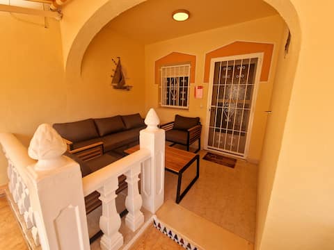 Popular Airbnb listing: Tranquil Bungalow Retreat in Rojales