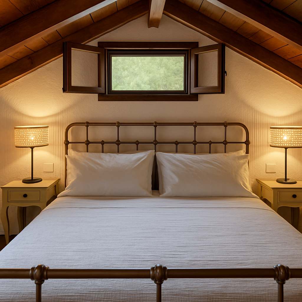 Ნეიტრალური ტონები და პლუშის ბალიშები გელით.

