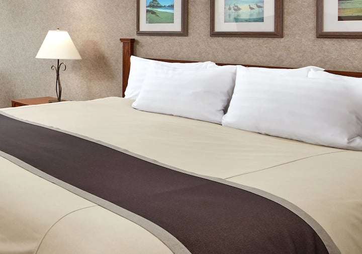 Unit with 1 King Bed