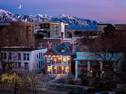 Top performing Airbnb: Luxury Downtown Retreat| 4BR w/Hot Tub & Views in Central City
