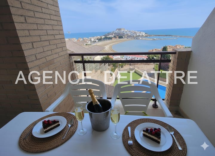 Appartement Avec Vue Panoramique Sur Le Château Et - Peníscola