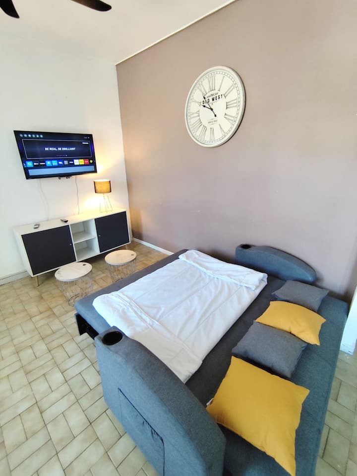 T3 Climatisé,2 Chambres Terrasse 600 M Des Thermes - Lamalou-les-Bains