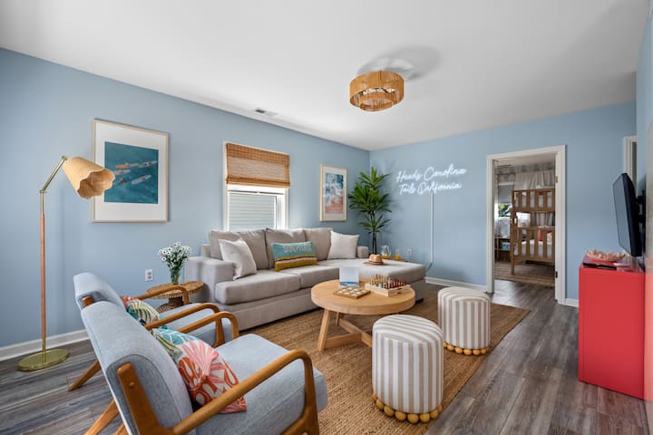 California Dreamin' | Golf Cart+beach+game Room - Atlantic Beach, NC