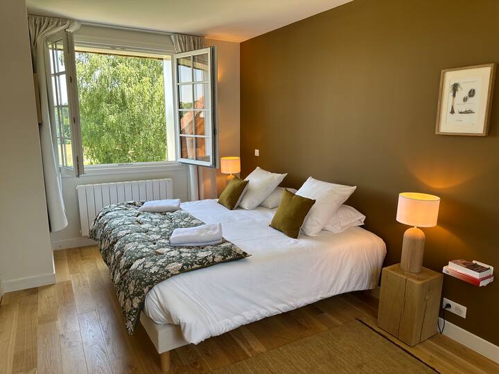 Izba Cerf má nádherný výhľad na rezerváciu a jej obyvateľov.