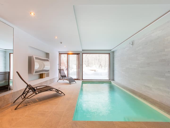 Chalet Alpin Avec Spa Et Animaux - Peisey-Nancroix