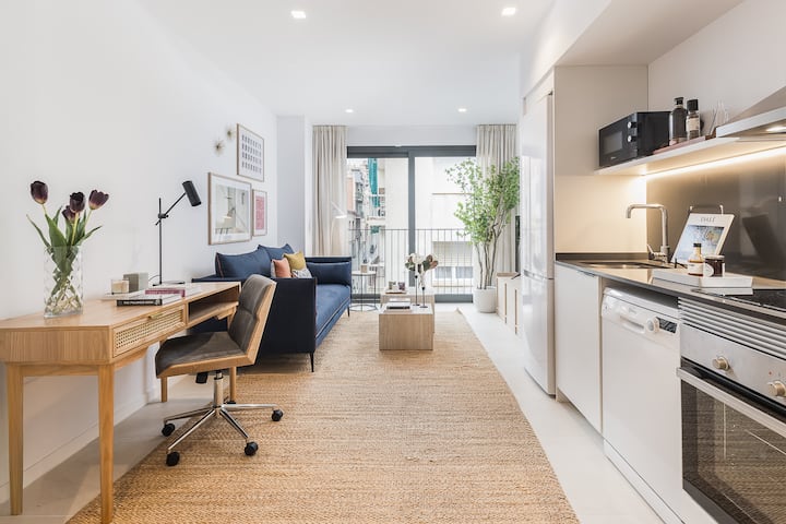 Homeclub | Contemporary Style Apartment In Gràcia - Barcelona