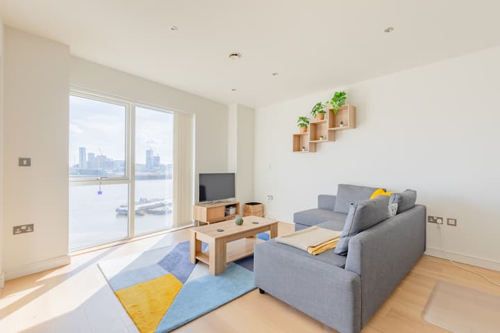 Gorgeous 1bd Flat With Incredible Views Of The O2 - Greenwich