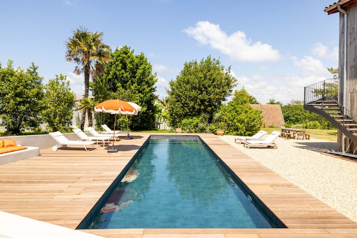 Acotz Bay - Grande Villa Style Californien Avec Pi - Saint-Jean-de-Luz