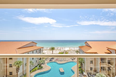 Indoor Heated Pool! 3B Gulf Front - Beach Club 404