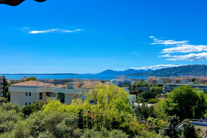 Juan Les Pins - 4 Personnes - Piscine - Garage - Antibes