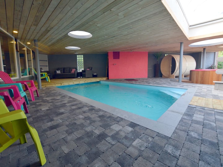 Villa Trooz Avec Piscine Et Sauna - Herve