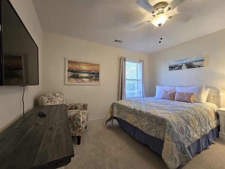 2e chambre avec lit double