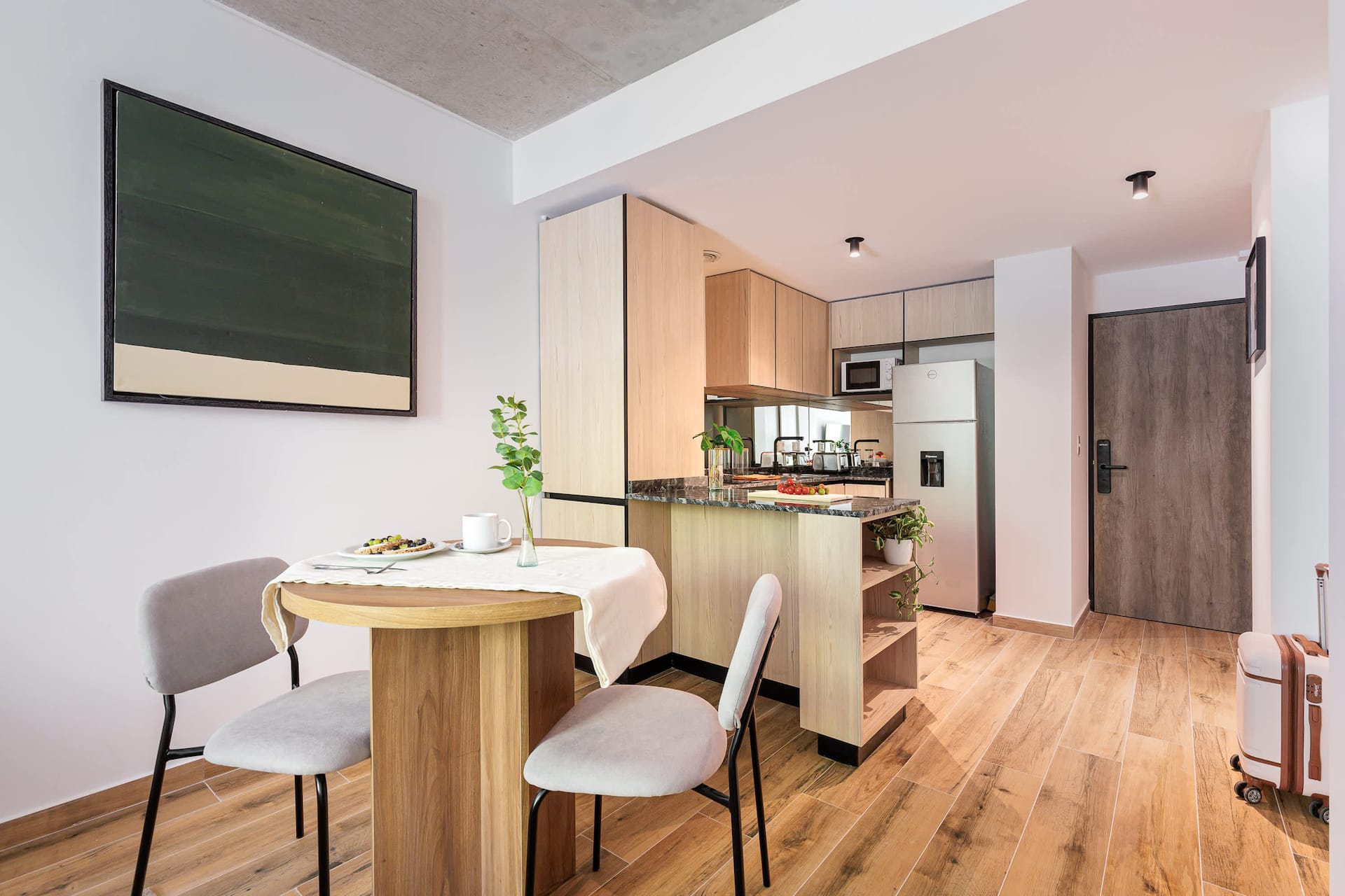 Studio apartment in Palermo with amenities