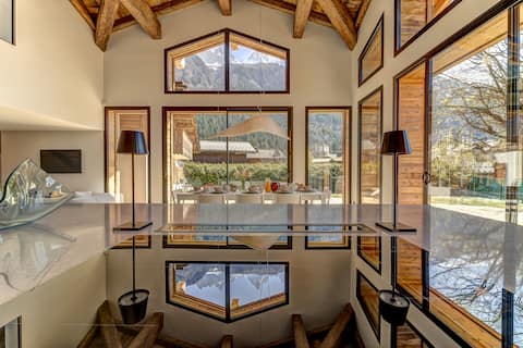 Chalet Fortuna, a jewel in central Chamonix