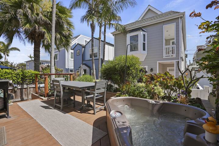 Beach Perfection | Steps to Ocean, Deck, A/C, Spa