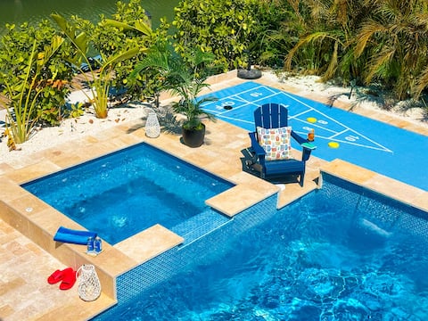 Waterfront 6BR Luxury Retreat w/ Pool & Dock