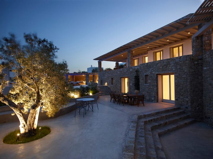 Blissful Mykonos Villa With Pool And Spa - Grèce