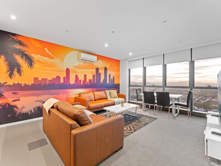 Cosy 1-bed 41st Floor City Views - Brisbane
