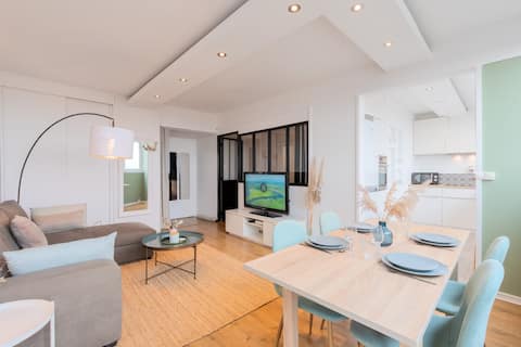 Top Airbnb: Lille St.Maur - Nice and functional ap. à Saint Maurice Pellevoisin