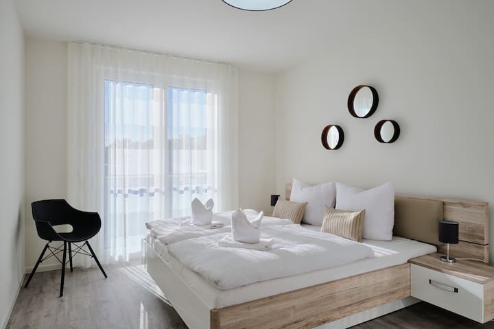 Apartment B13 Mit Balkon & Nutzung Der Wellness & - Zirchow